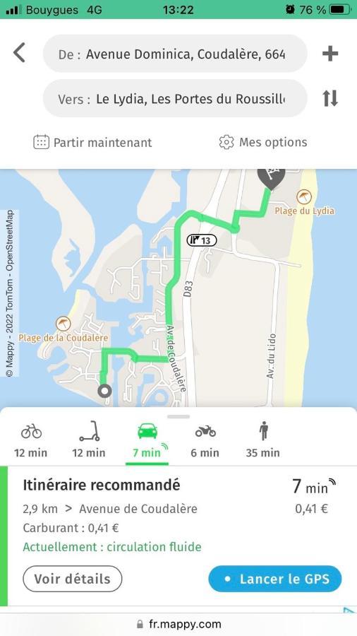 Ile Du Cap Couladere - Vue Magnifique Marin - Baignoire Jaccuzi - Complexe Piscine, Sportif, Animations * Le Barcarès
